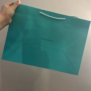 TIFFANY & Co Medium size un used Tiffany shopping bag